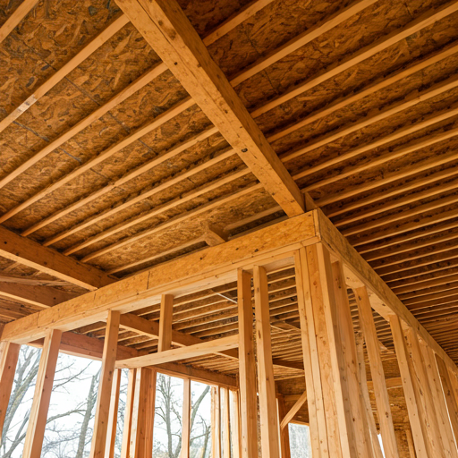 House framing showing ventilation needs