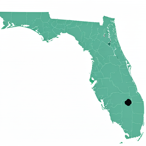Map of Florida service areas