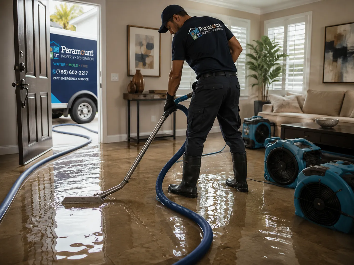 Water damage restoration in South Florida