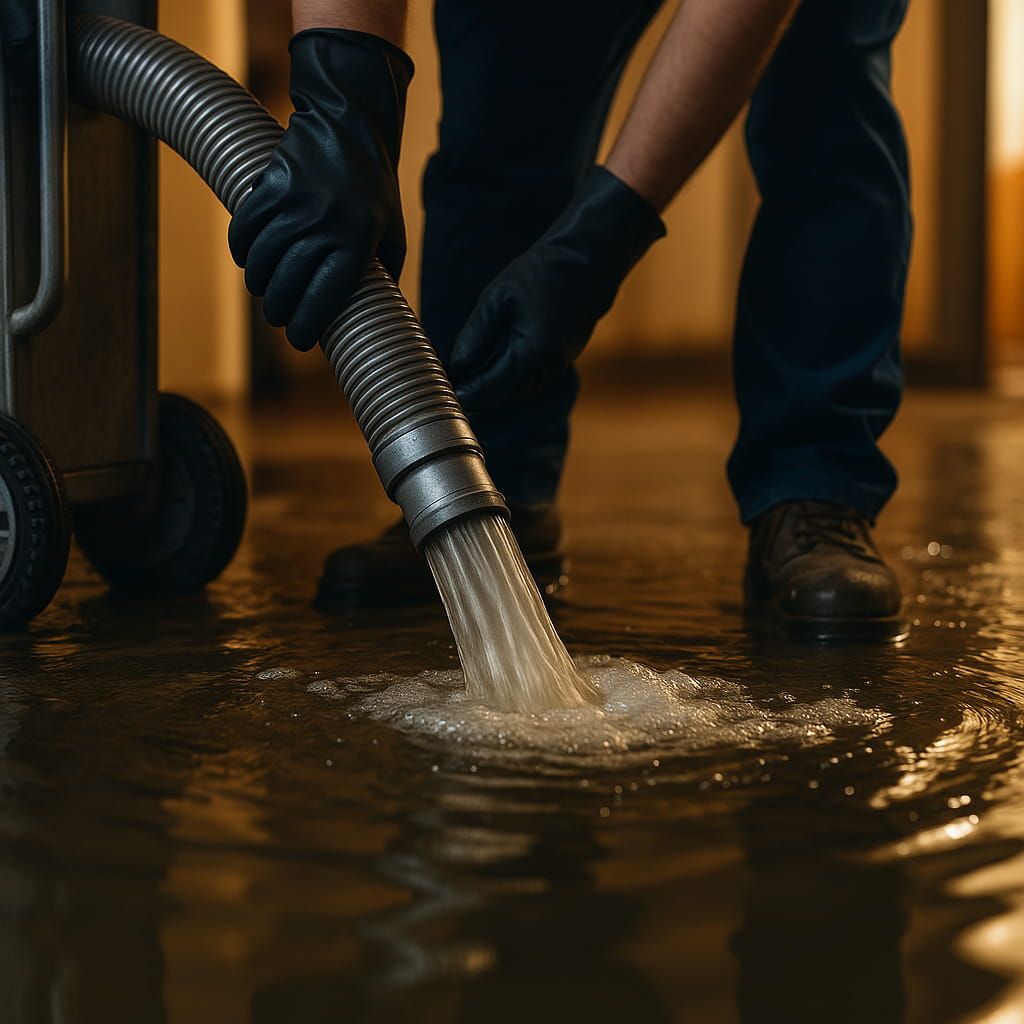 Water mitigation and extraction equipment